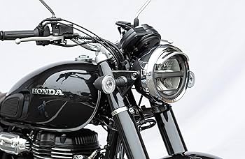 GB350 ヘッドライトガード HEADLIGHT GRILL GB350C ヘッドライトバイザー GB350C 24Y- クロームメッキ - キジマ公式